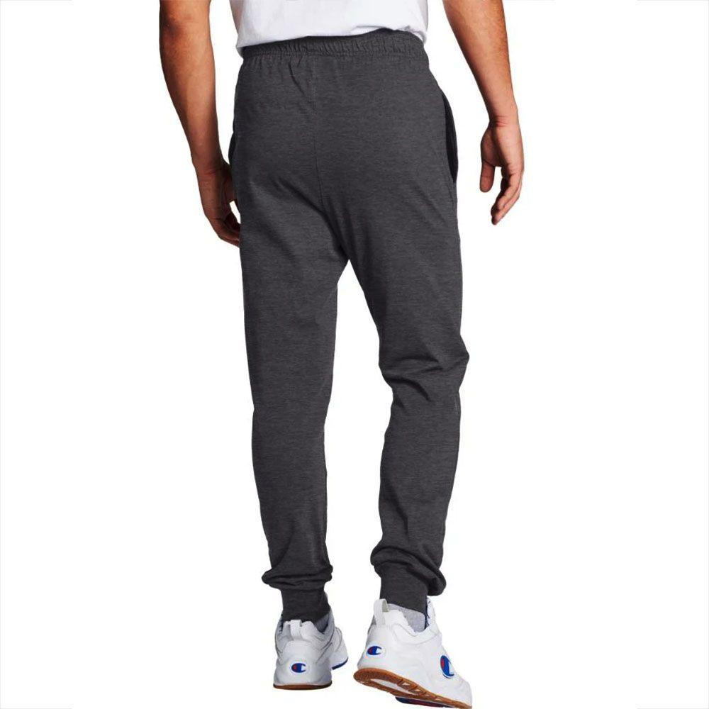 Jogger Jersey Algodón Hombre Champion Gris Graphic-2