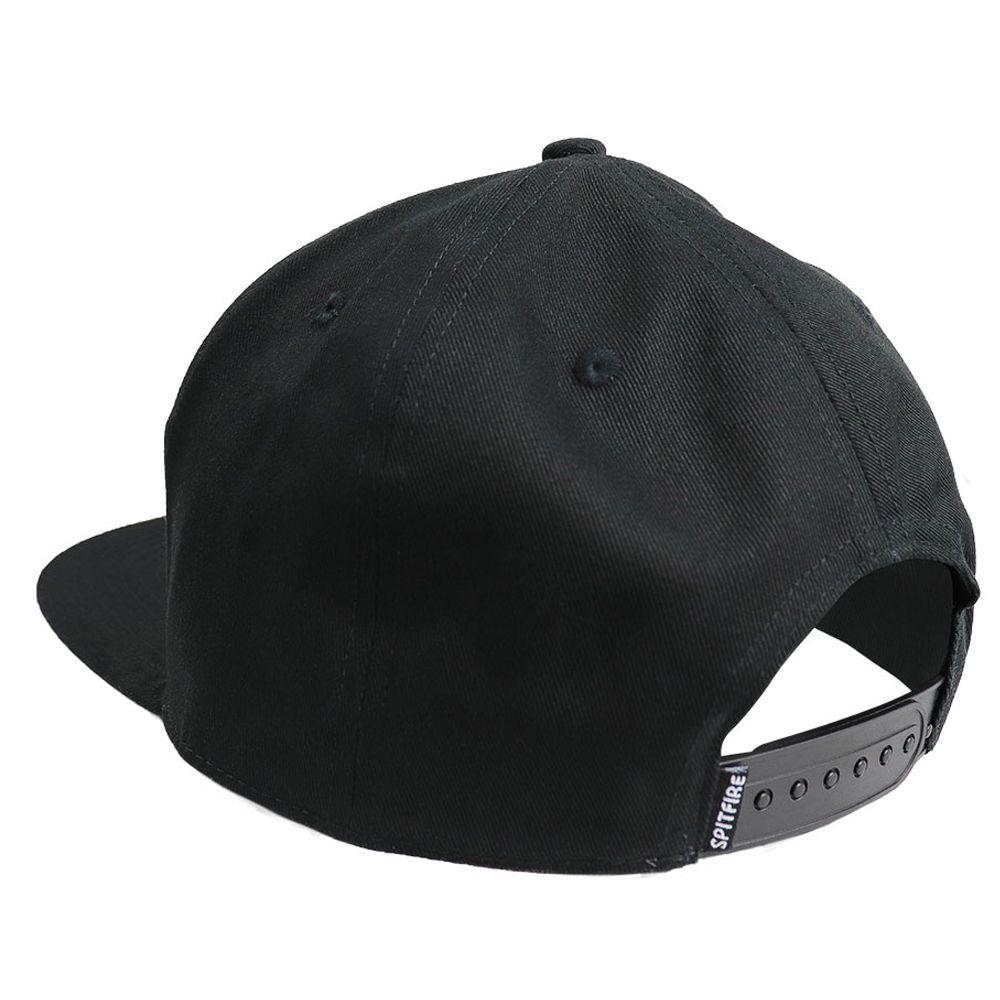 Jockey Snapback Plano Negro Blanco "1987" Spitfire-2