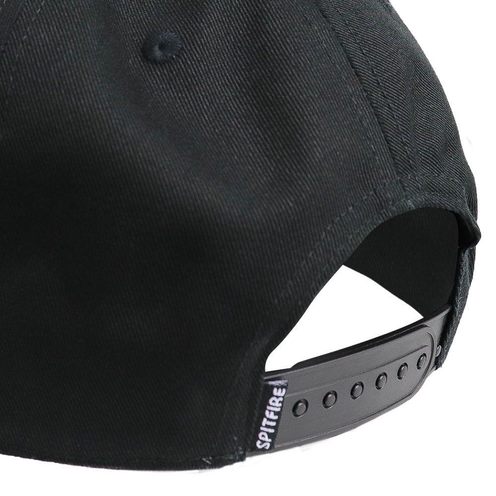 Jockey Snapback Plano Negro Blanco "1987" Spitfire-4