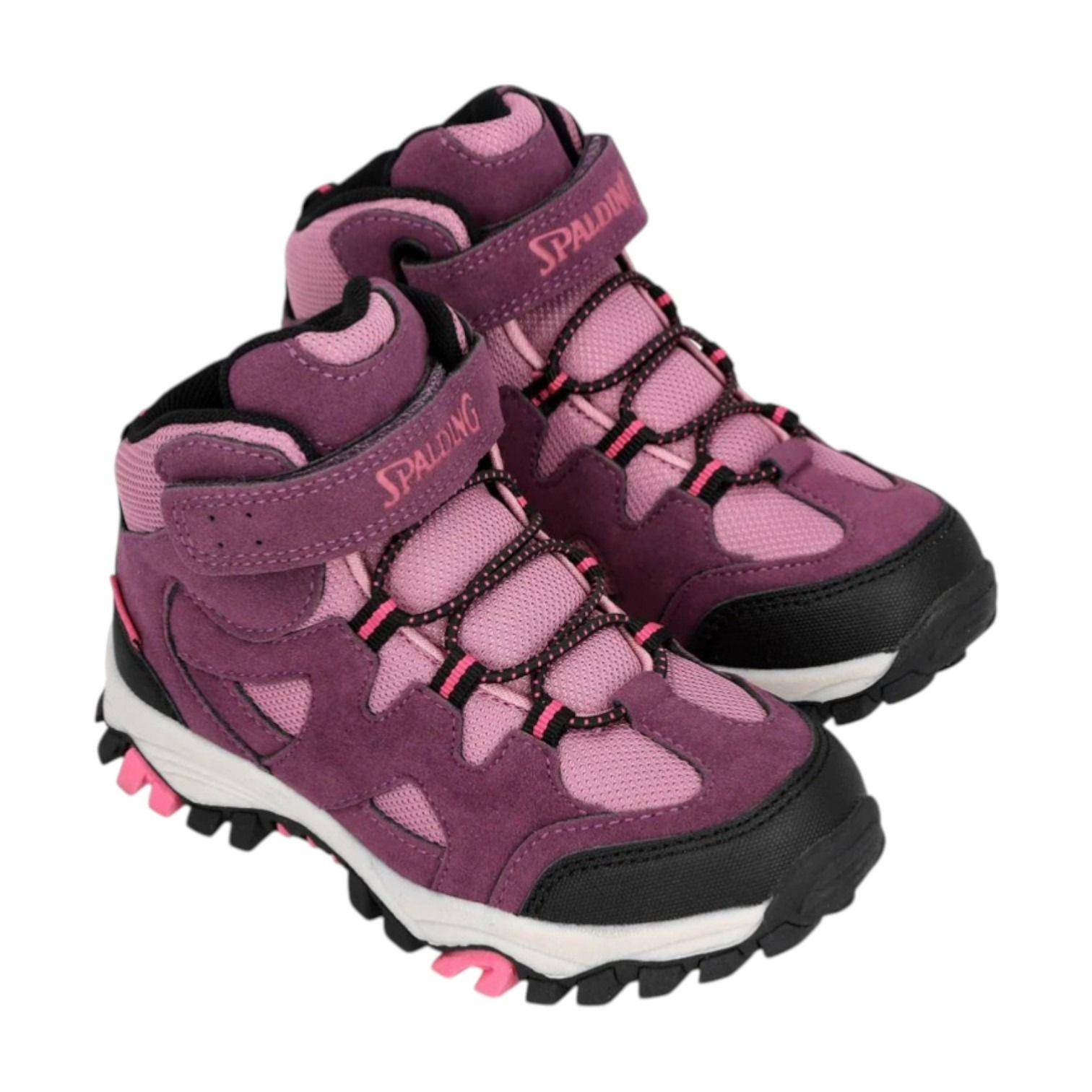Zapatilla Outdoor Infantil Spalding Camp Eggplant-2