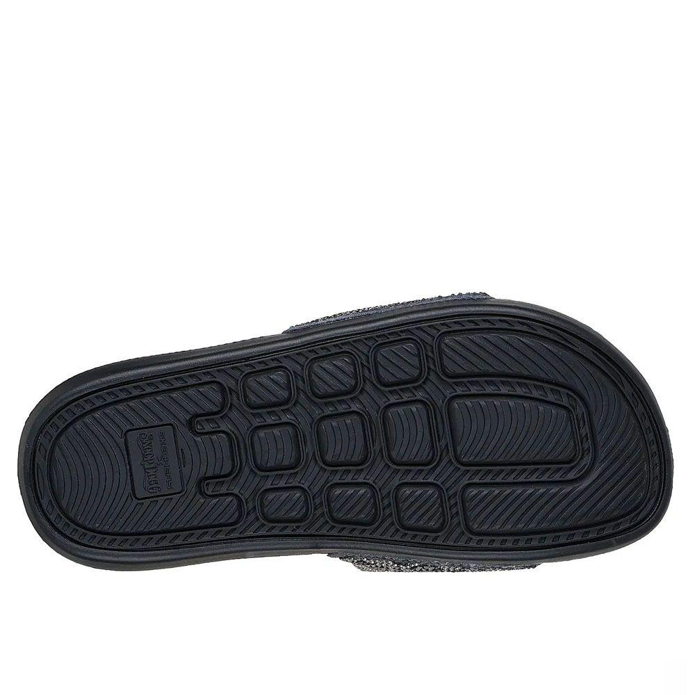 Sandalias Mujer Skechers Low Slider-Printlicious 186090-BKGY-4