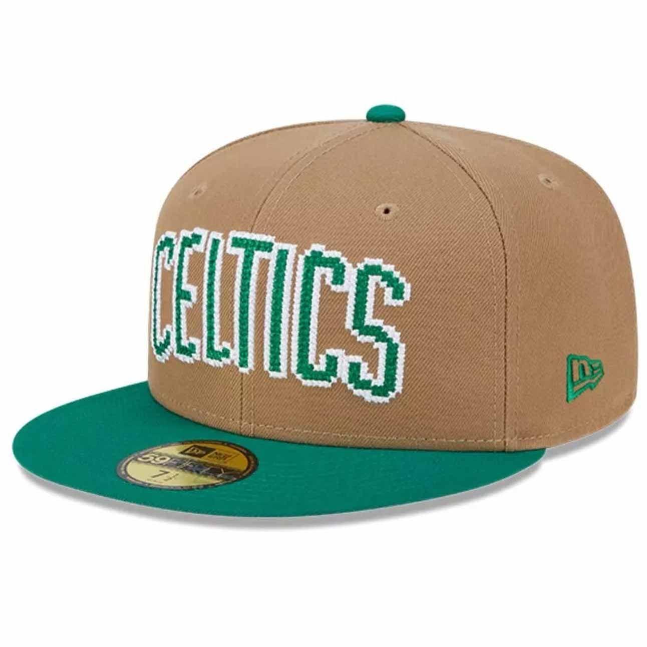 Jockey New Era 59FIFTY Boston Celtics NBA 8-Bit Wordmark-2