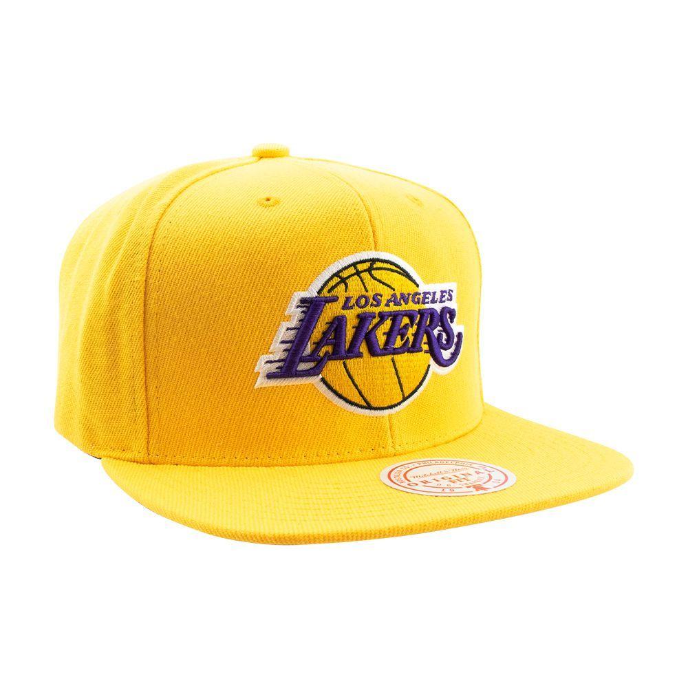 Gorro LA Lakers DX101 Amarillo Mitchell And Ness-1