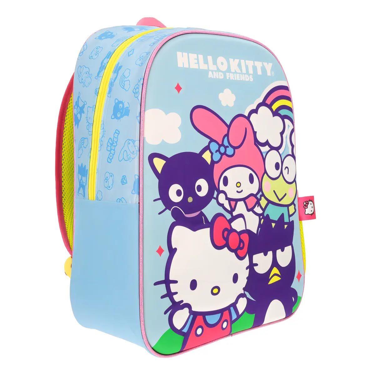 Set Mochila 3 en 1 Hello Kitty & Friends  Celeste 14L-2