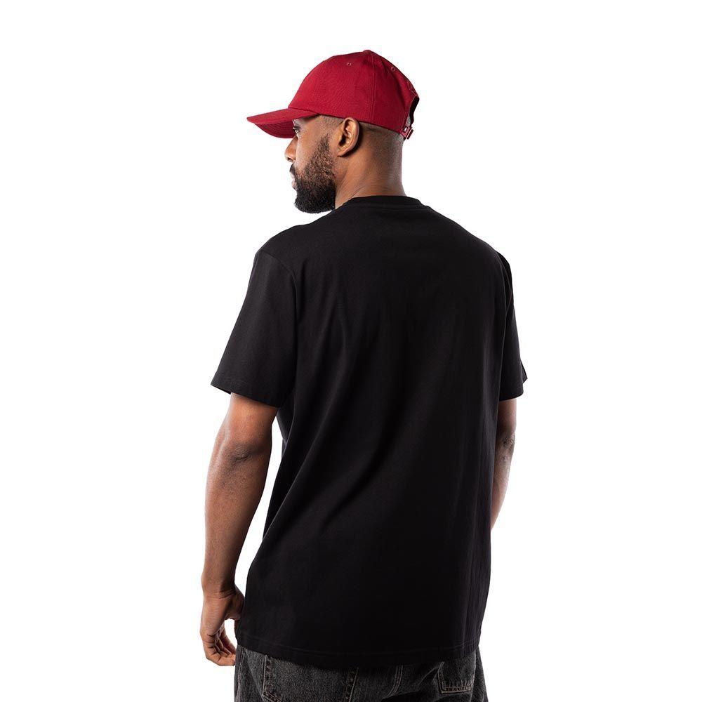 Polera Hombre Grizzly Griptape Embroidered OG Bear Negro Rojo-5