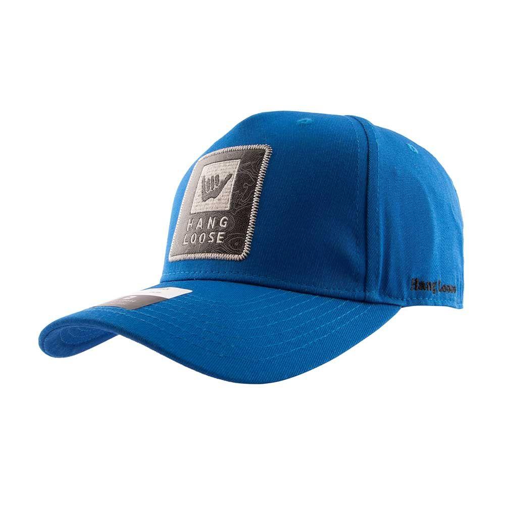 Jockey Gorro Hombre Curvo Azul Hang Loose-2