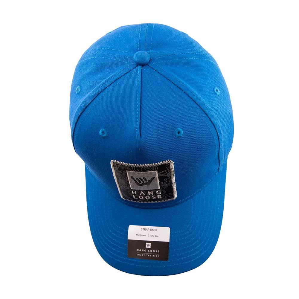 Jockey Gorro Hombre Curvo Azul Hang Loose-4