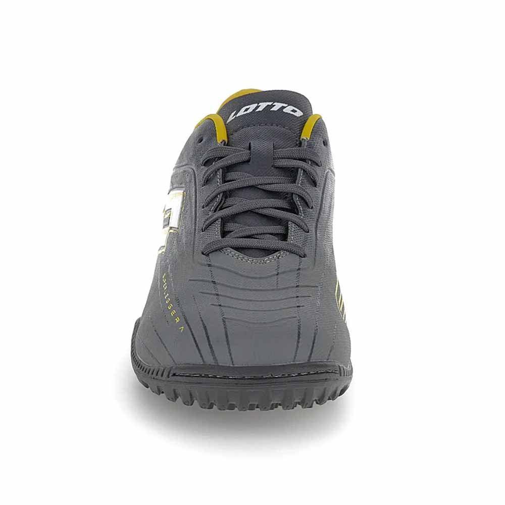 Zapato Baby Fútbol Niño Lotto Solista TF JR Gris/Amarillo-2