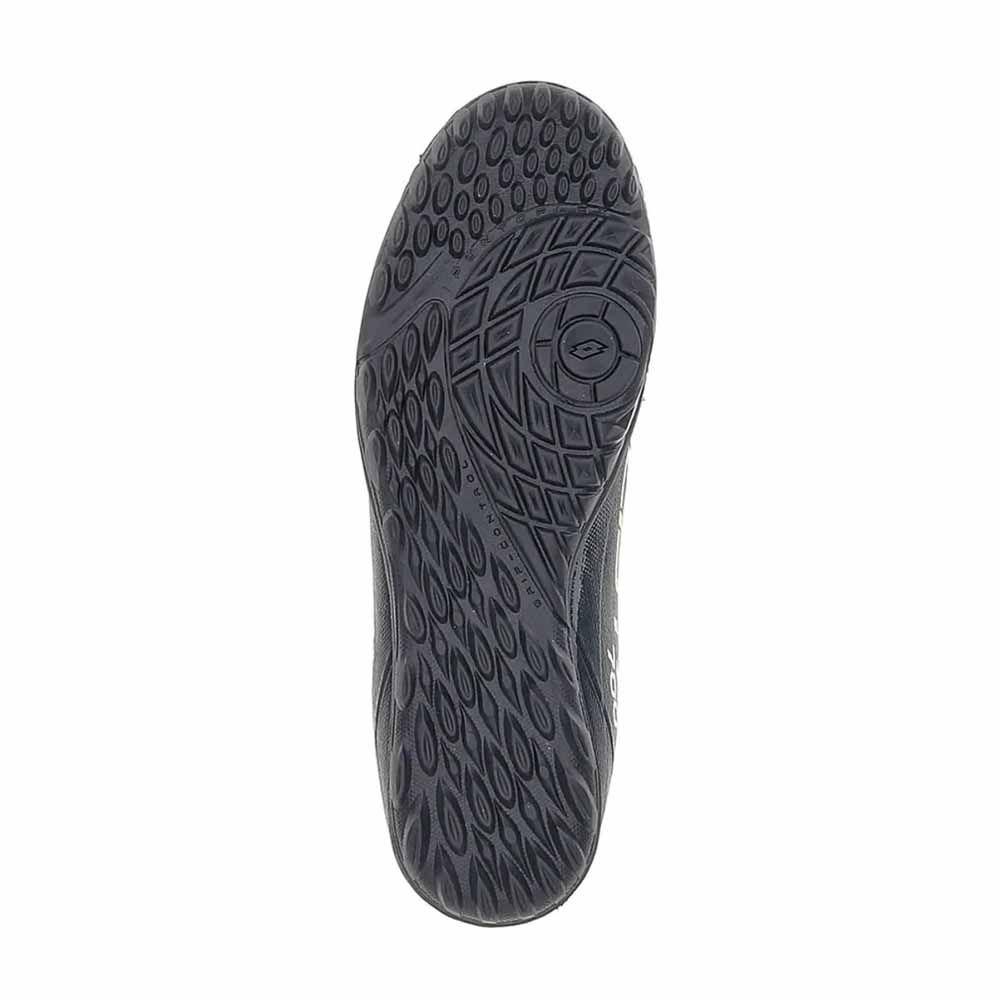 Zapato Baby Fútbol Niño Lotto Solista TF JR Gris/Amarillo-3