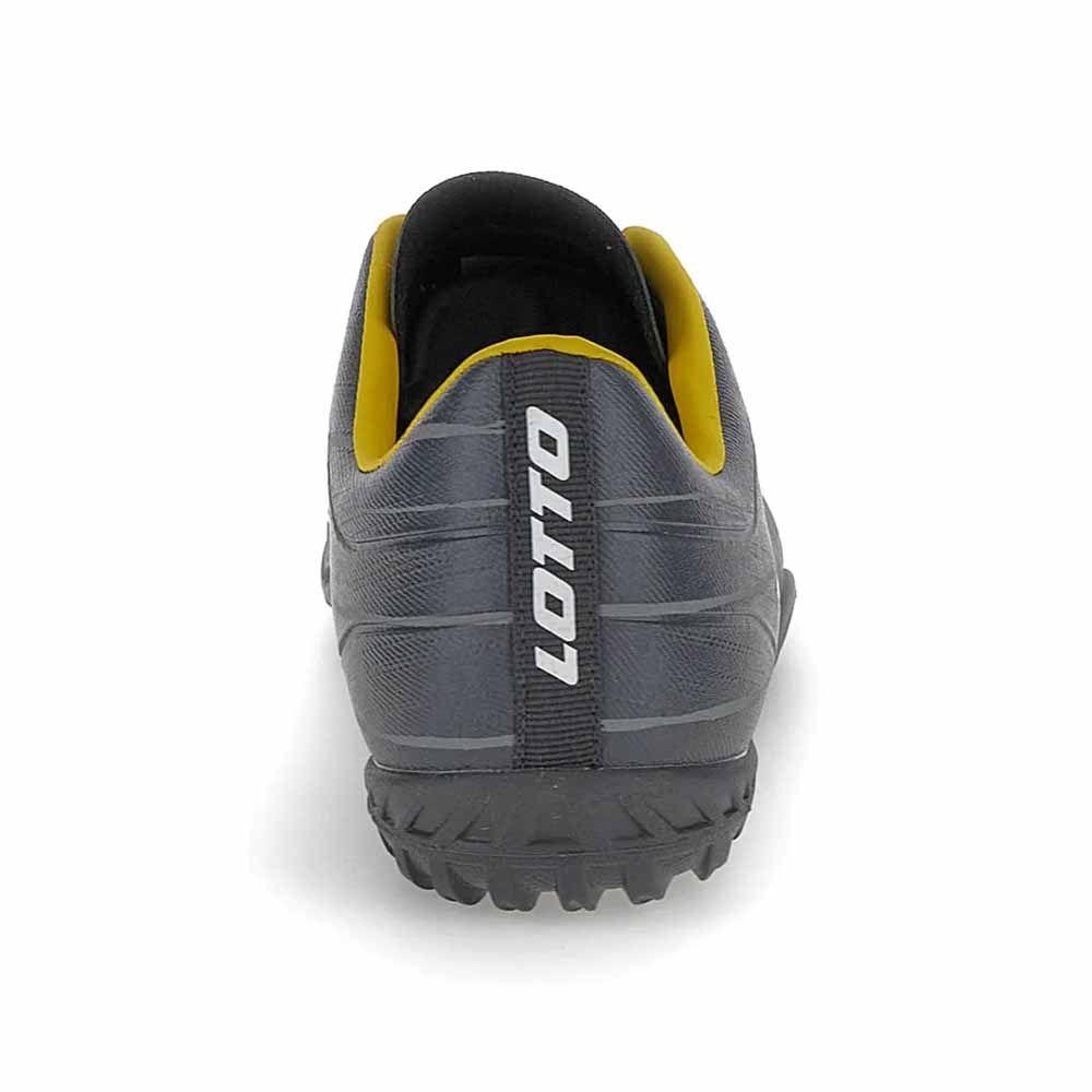 Zapato Baby Fútbol Niño Lotto Solista TF JR Gris/Amarillo-4