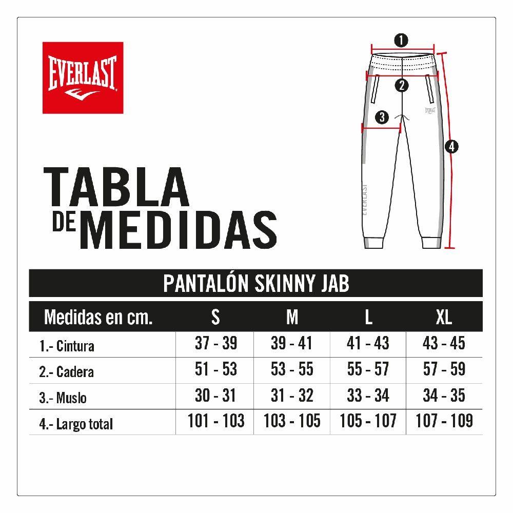 Jogger Hombre Skinny Jab Azul Everlast-4