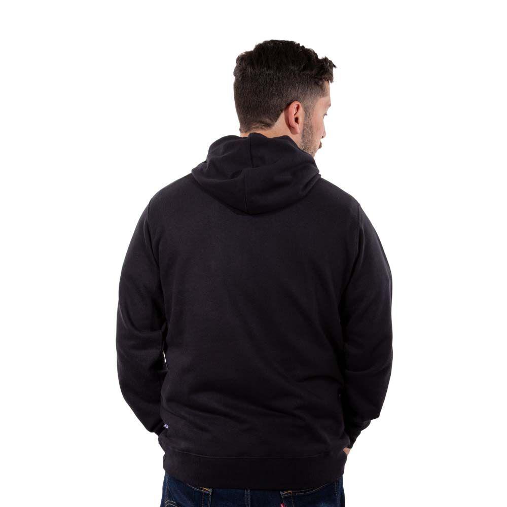 Poleron Hombre Hoodie Midlog Negro Hang Loose-2