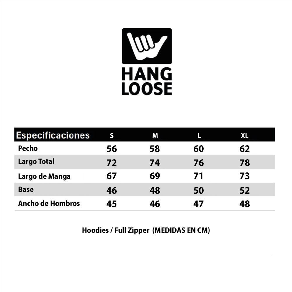 Poleron Hombre Hoodie Midlog Negro Hang Loose-6