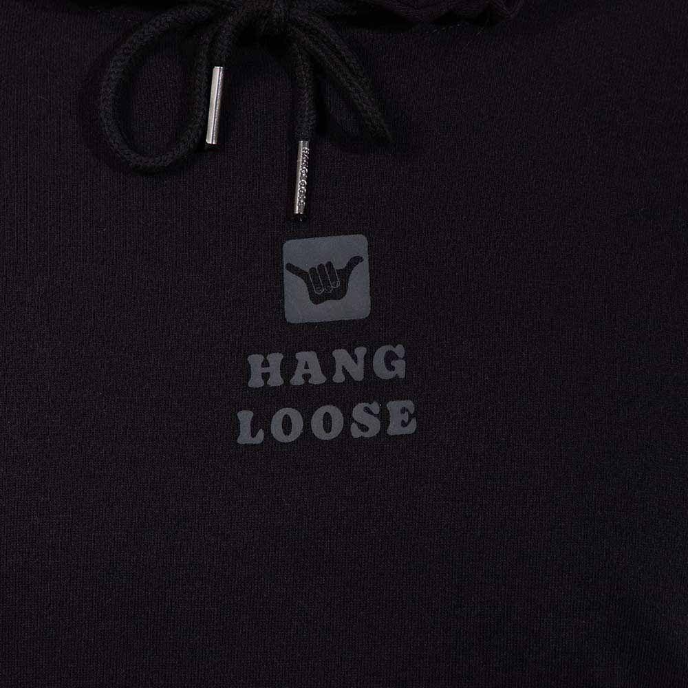 Poleron Hombre Hoodie Midlog Negro Hang Loose-5