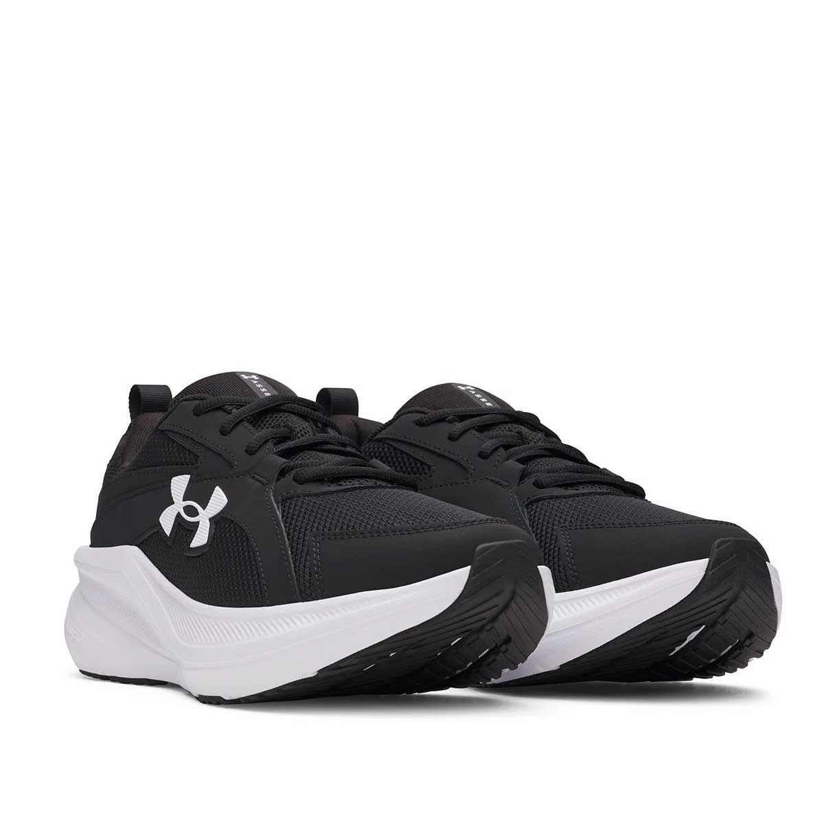 Zapatilla Running Hombre UA Assert 11 Negro Blanco-2