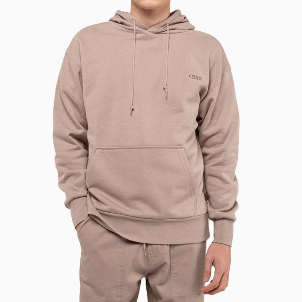 Polerón Hoodie Cons Hombre Converse Beige-3