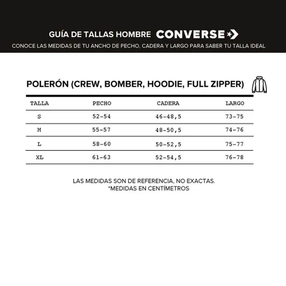 Polerón Hombre Básico Converse Hoodie Mocca-3