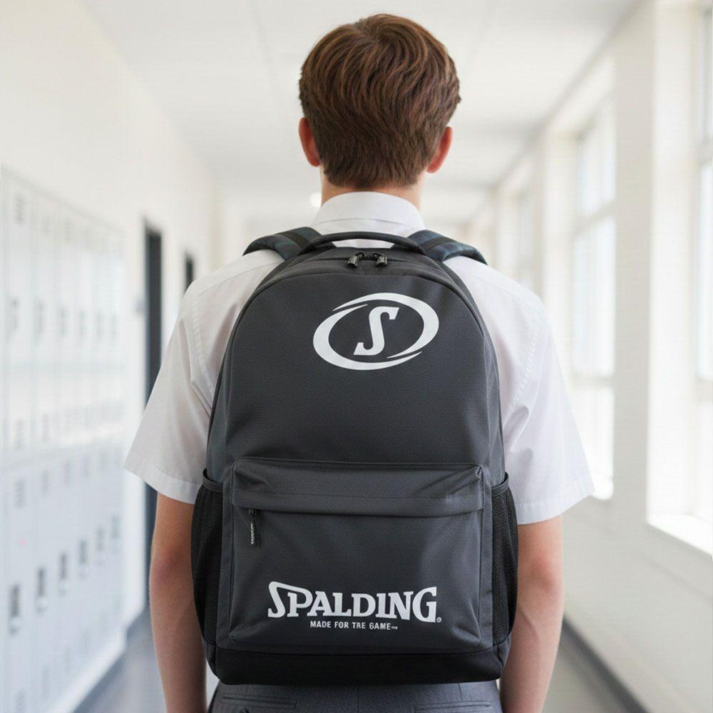 Mochila Escolar Negro Logo 25L Spalding-4