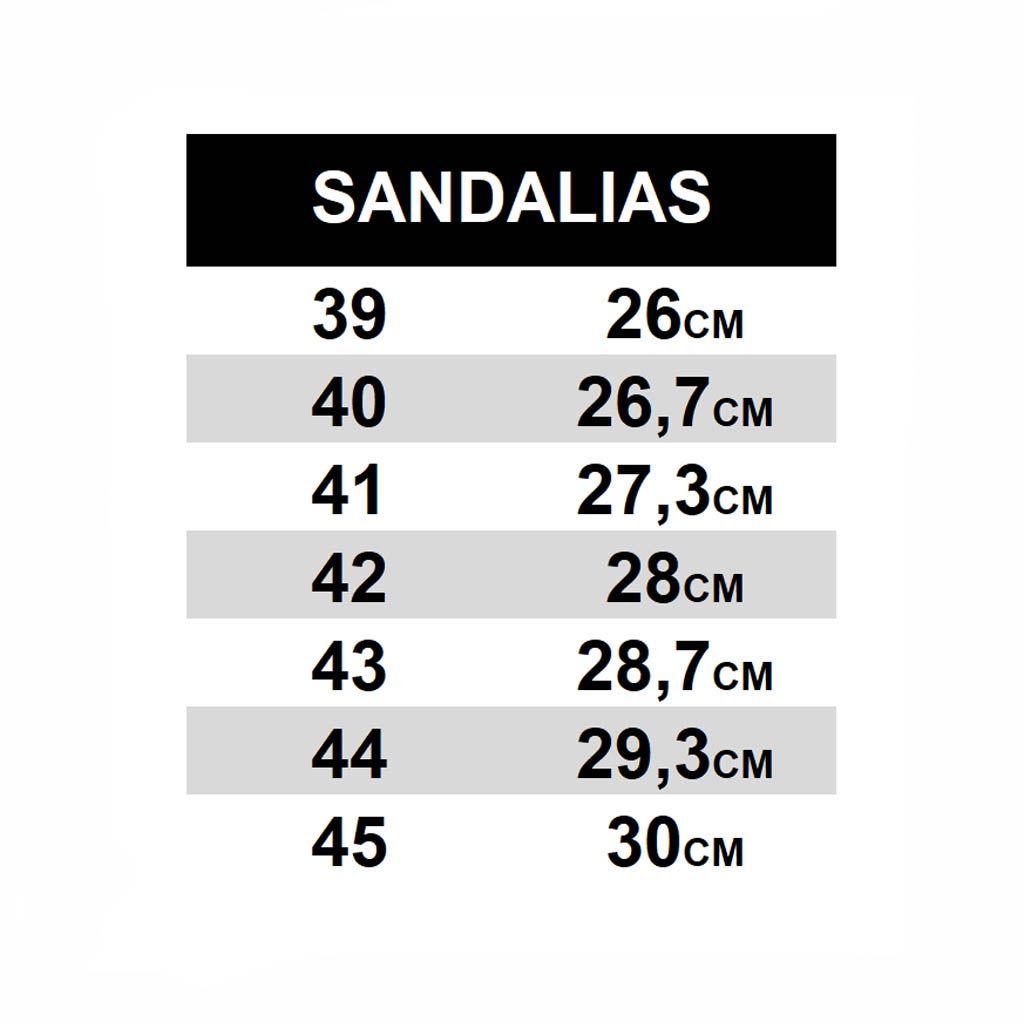 Sandalia Hombre Slip On Strips Marrón-6
