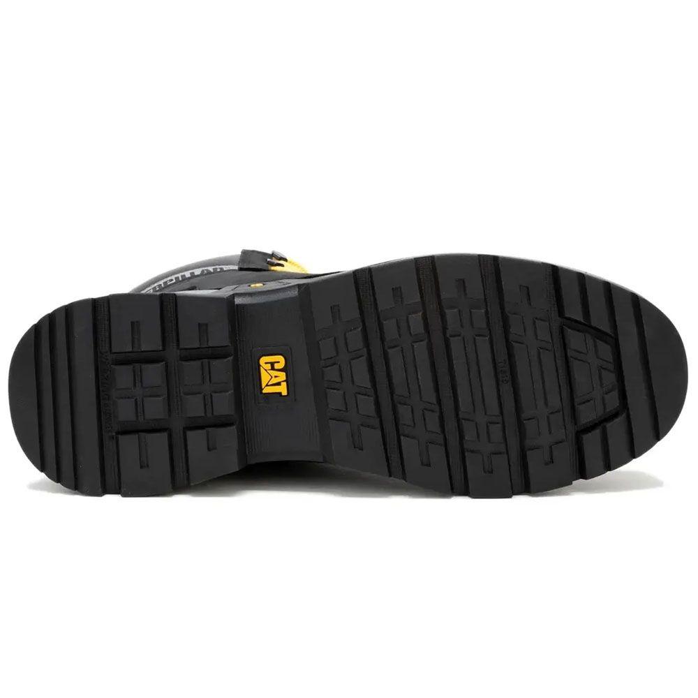 Zapatilla CAT Waterproof Hombre Colorado Expedition Negro-4