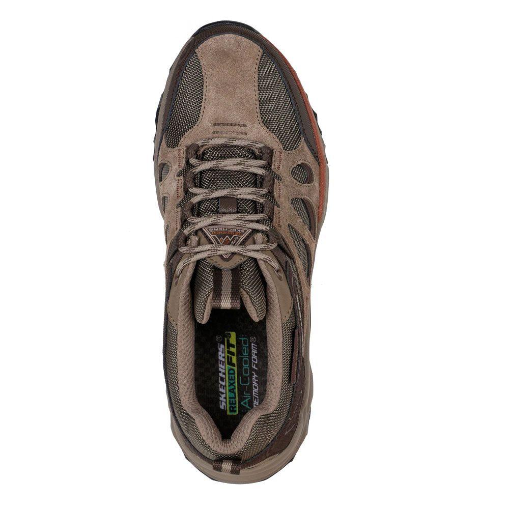 Zapatillas Water Repellent Trail Hombre Skechers Terraform - Selvin Dark Beige-3
