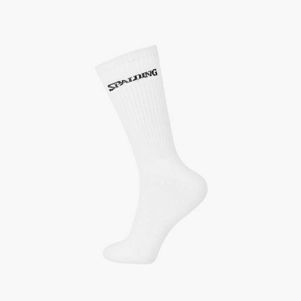 Tripack Calcetines Largos Blancos Spalding 40-45-2
