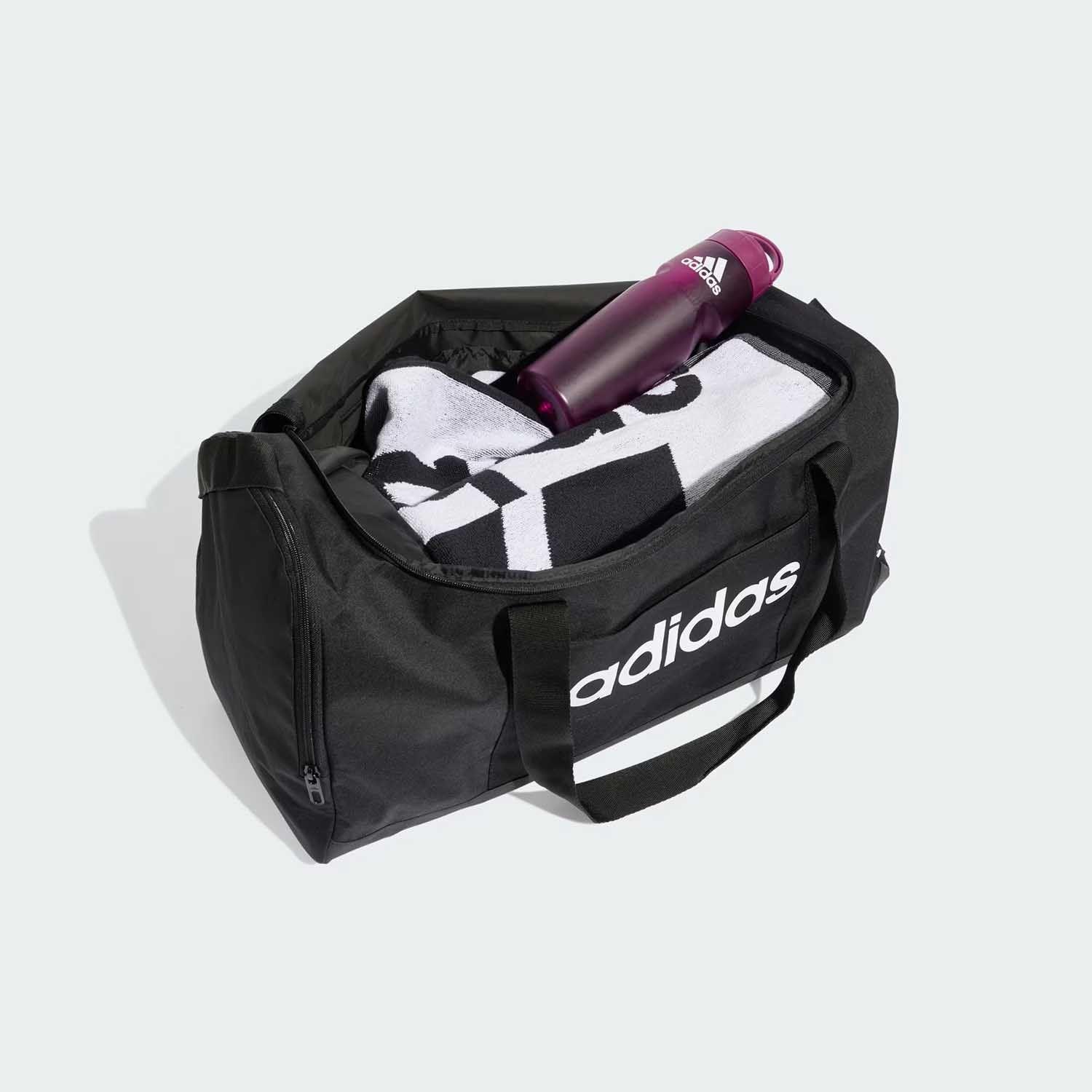Bolso Deportivo Mediano Linear Adidas Negro-3