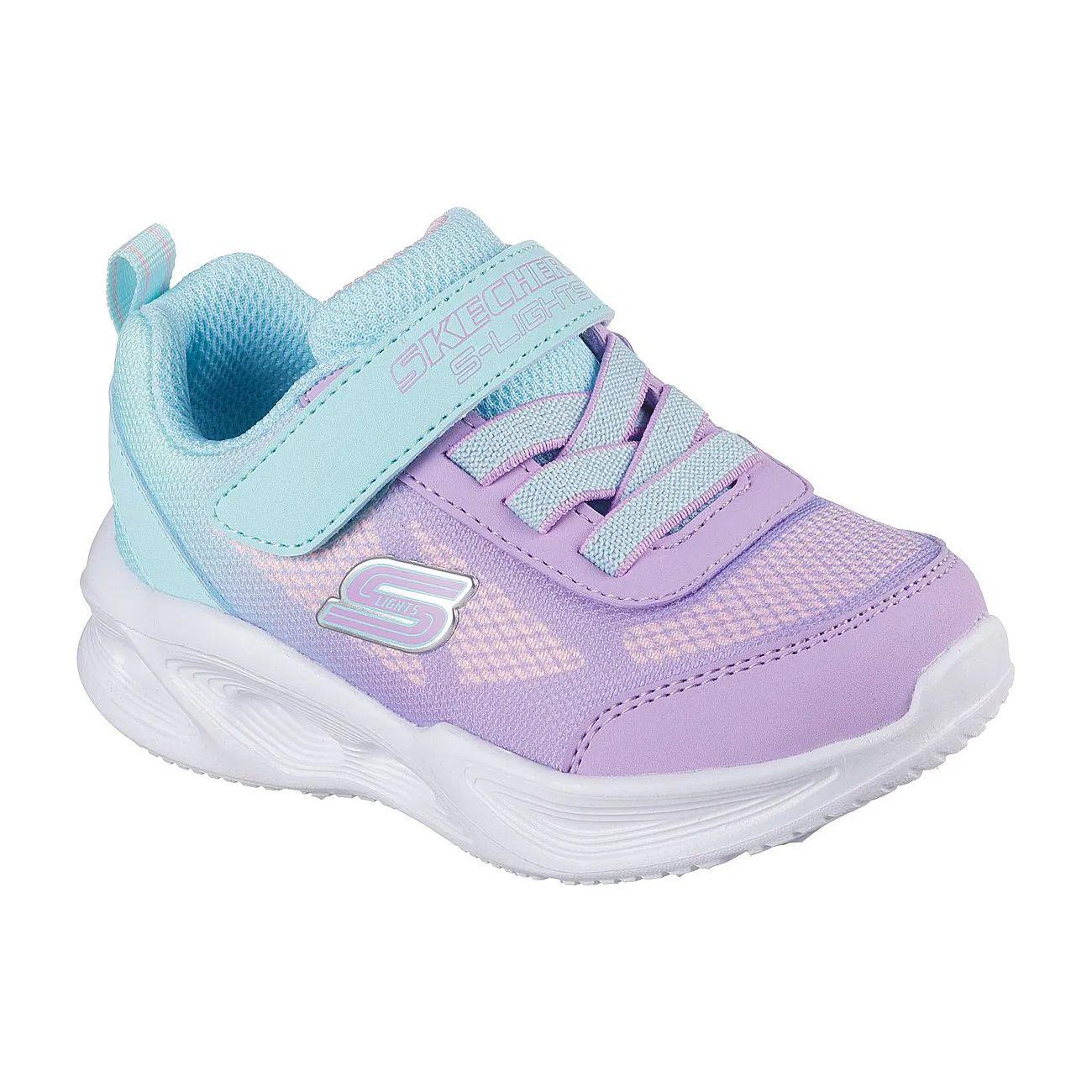 Zapatillas Infantil Niñas Skechers Sola Glow Ombre Deluxe 303714N-TQLV-2