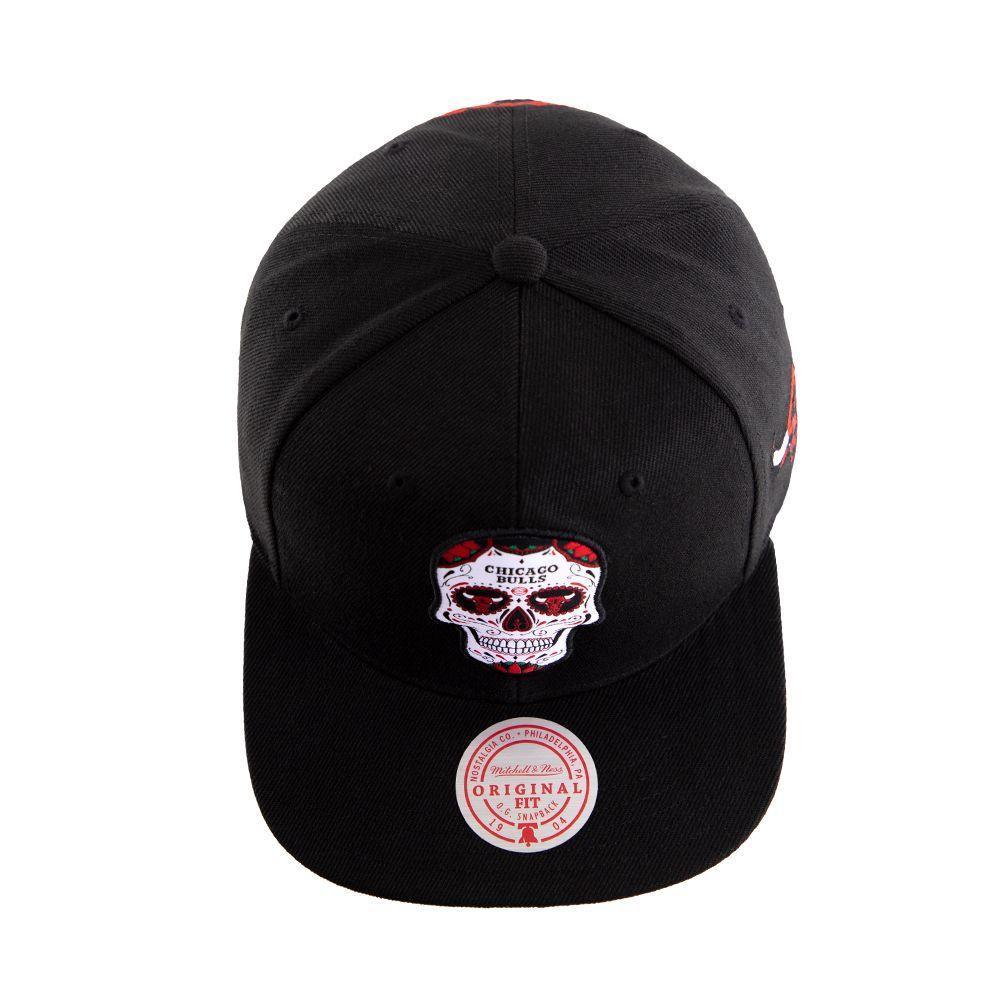 Gorro Chicago Bulls Skull Mxco Negro Mitchell And Ness-4