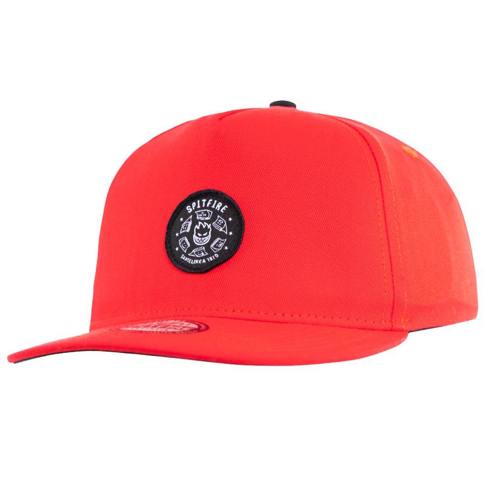 Jockey Snapback Niños SLG Rojo Spitfire-4
