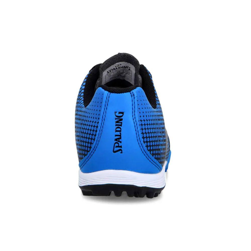 Zapatilla Baby Futbol Tf Junior Speed Azul Neon Negro-2
