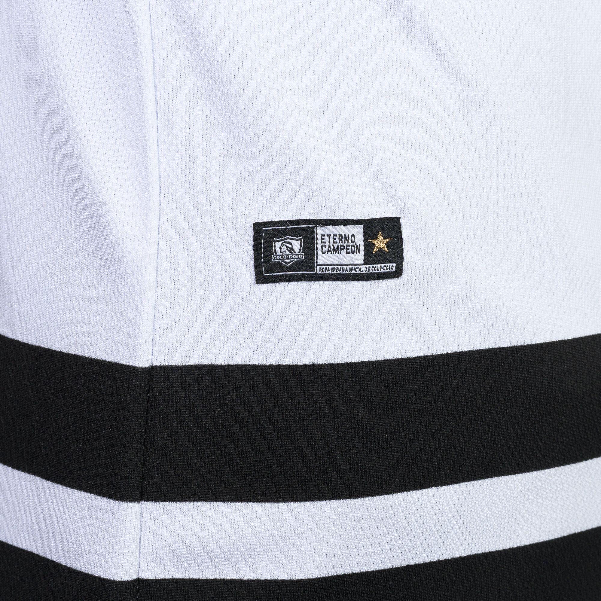 Polera Hombre Colo Colo Blanco Urbano-2