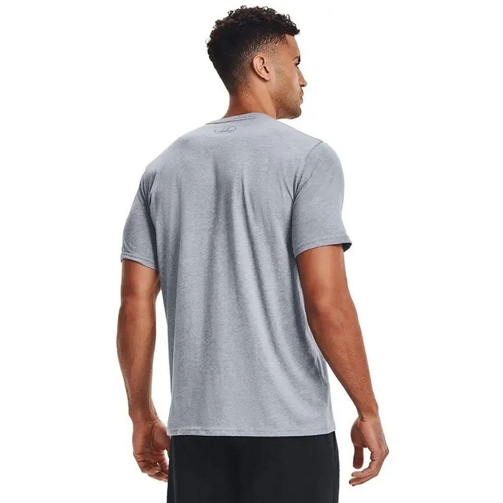 Polera Manga Corta Boxed Sportstyle Hombre Gris Under Armour-3
