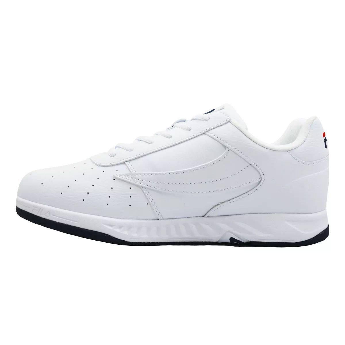 Zapatillas de Hombre Fila Courtfield Blanco Azul-1