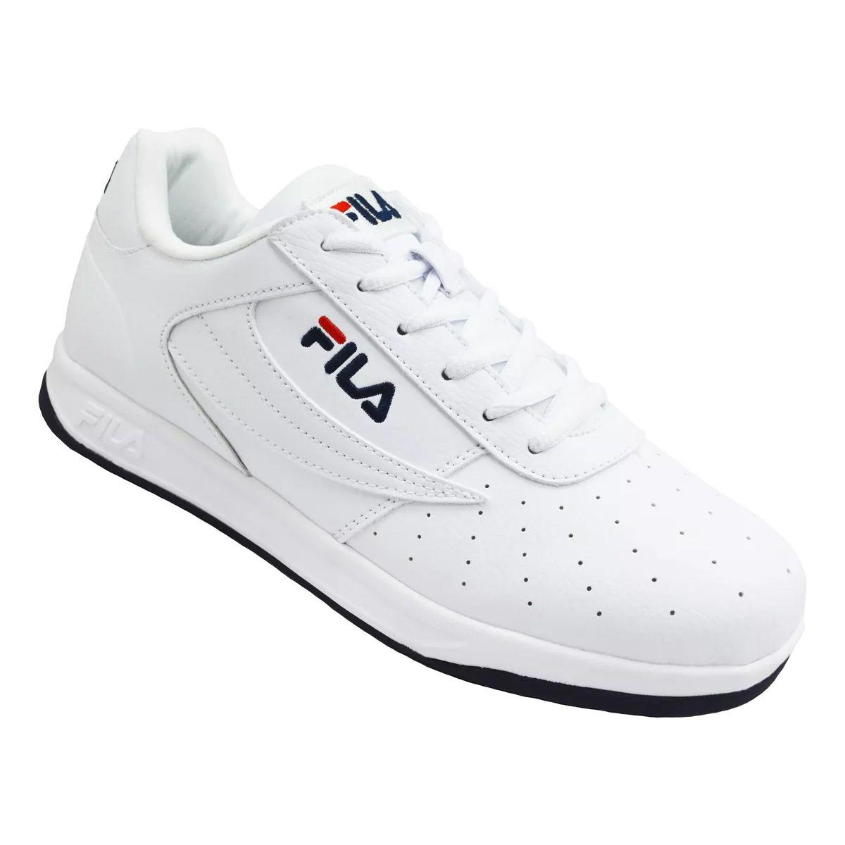 Zapatillas de Hombre Fila Courtfield Blanco Azul-3
