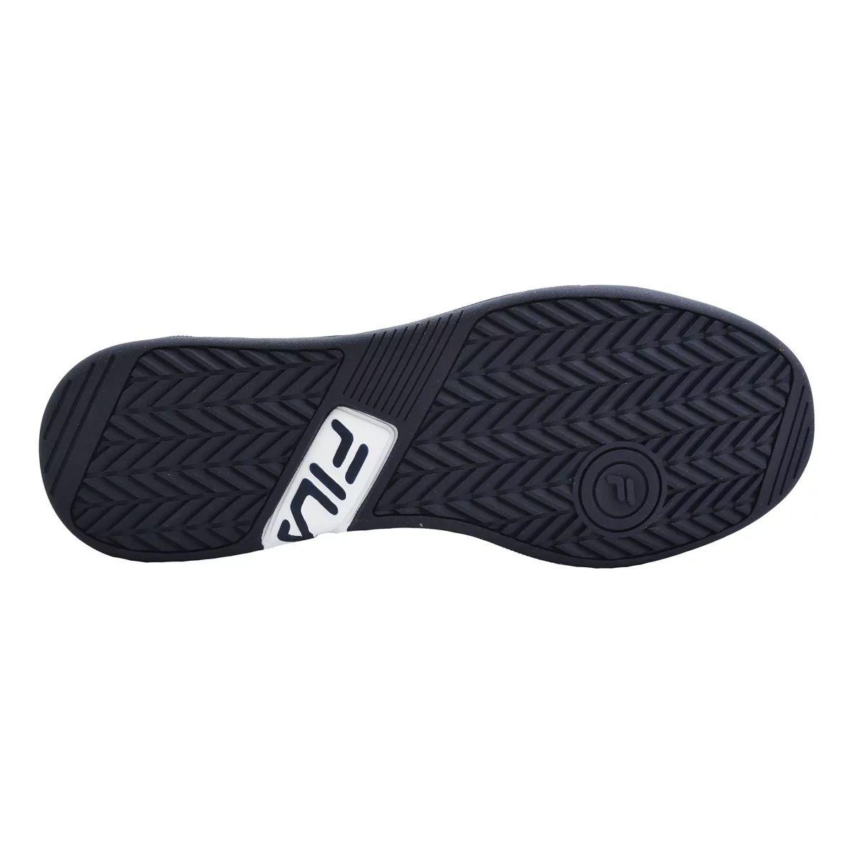 Zapatillas de Hombre Fila Courtfield Blanco Azul-4