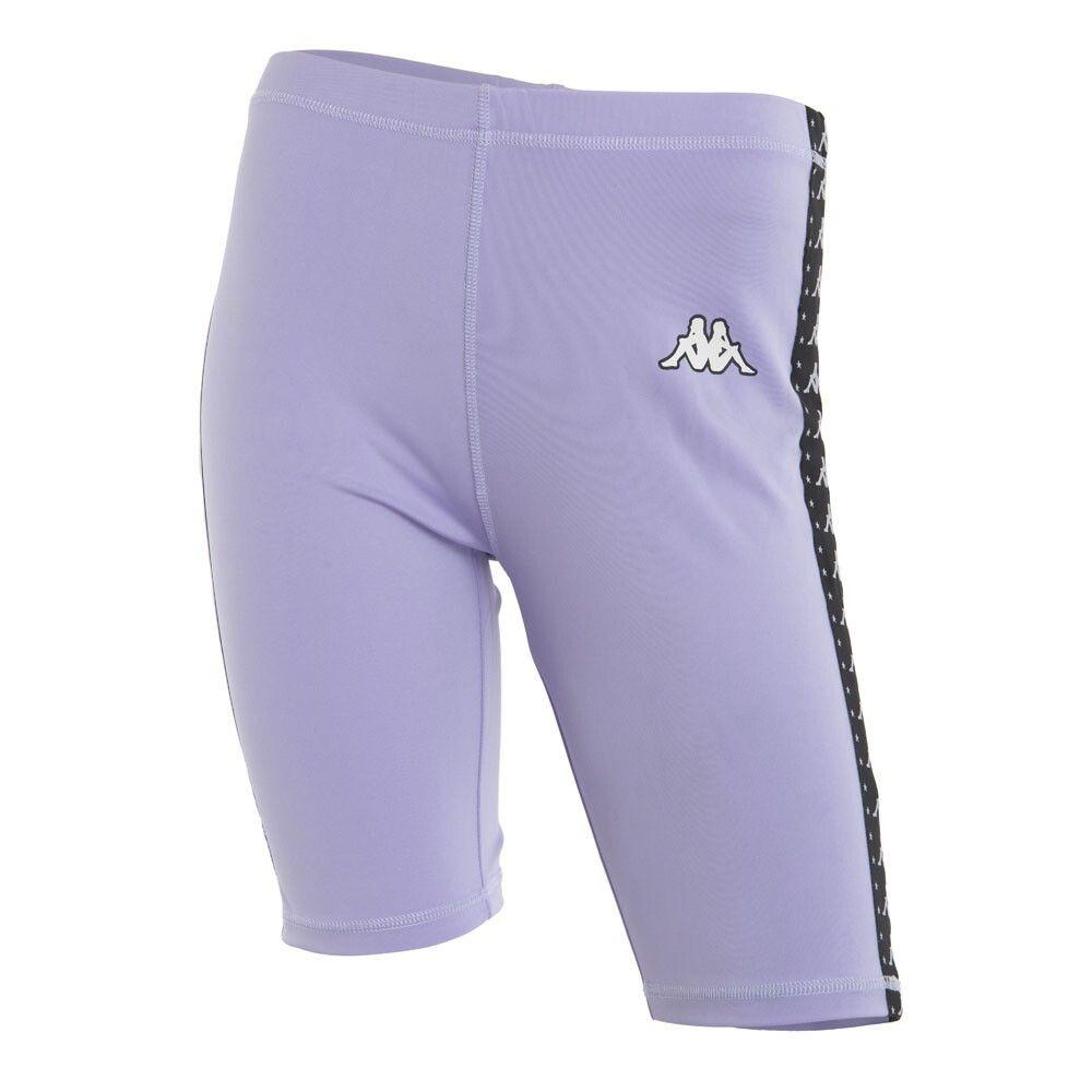 Calza De Mujer Kappa 3/4 Deportiva Lila-0