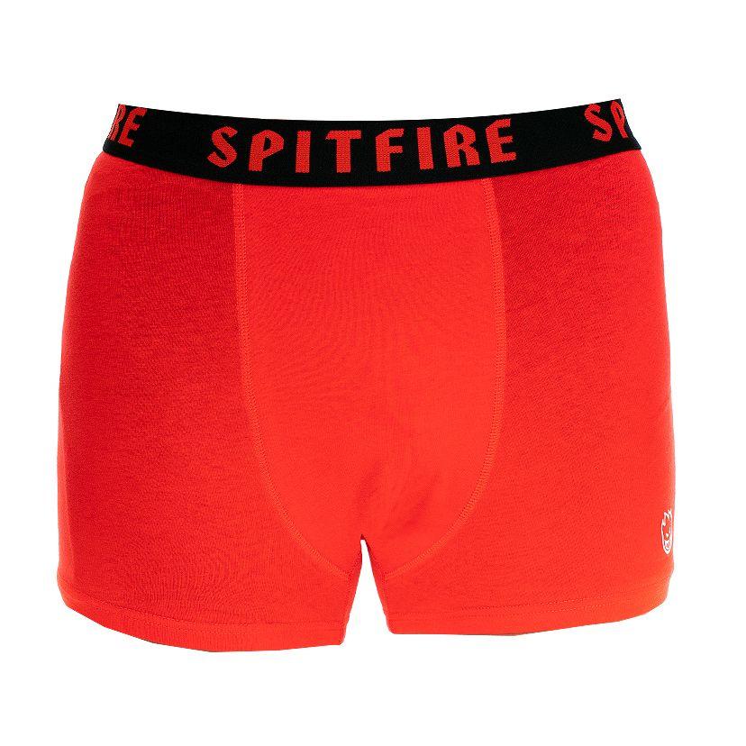 Pack 2 Boxer Juvenil Classic Rojo Negro Spitfire-4