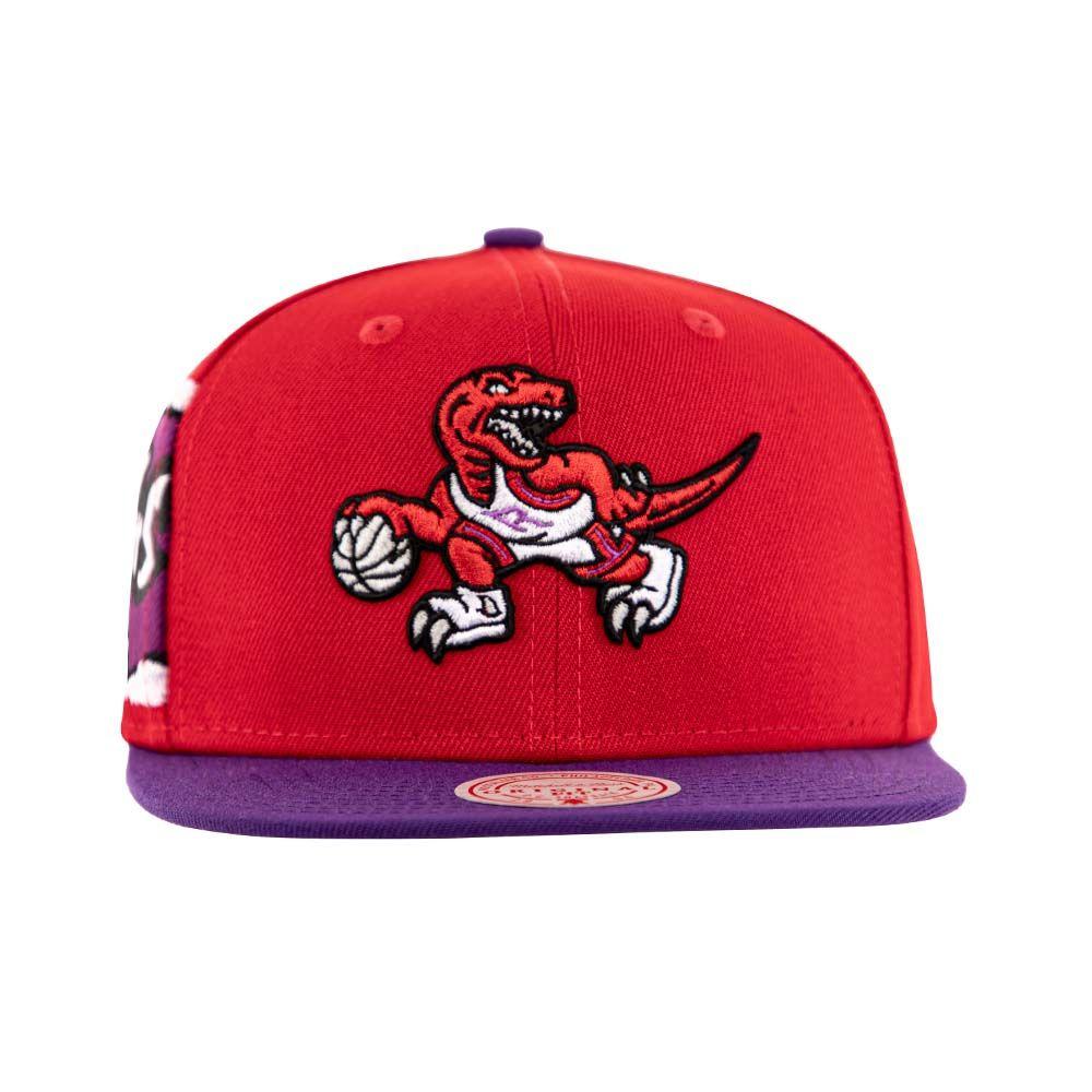Gorro Jockey Nba Jumbotron Snapback Hwc Raptors Mitchell And Ness-0