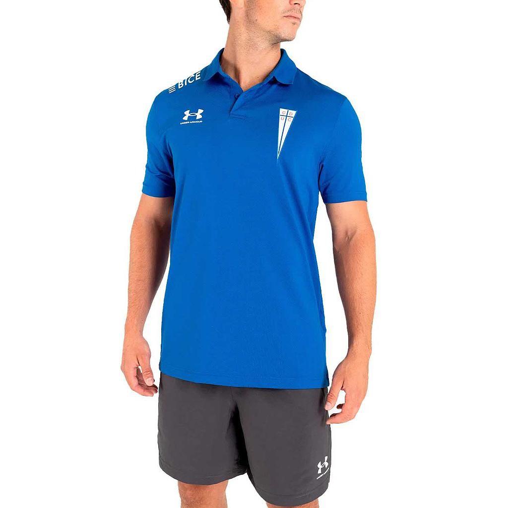 Polera Polo Universidad Católica 23 Azul Under Armour-0