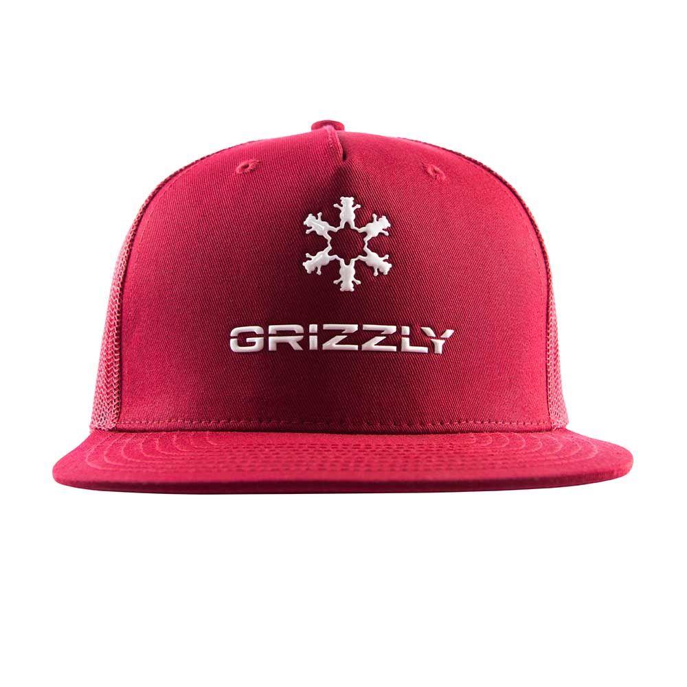 Gorro Trucker Outdoor Division Drift Hat Red Grizzly-0