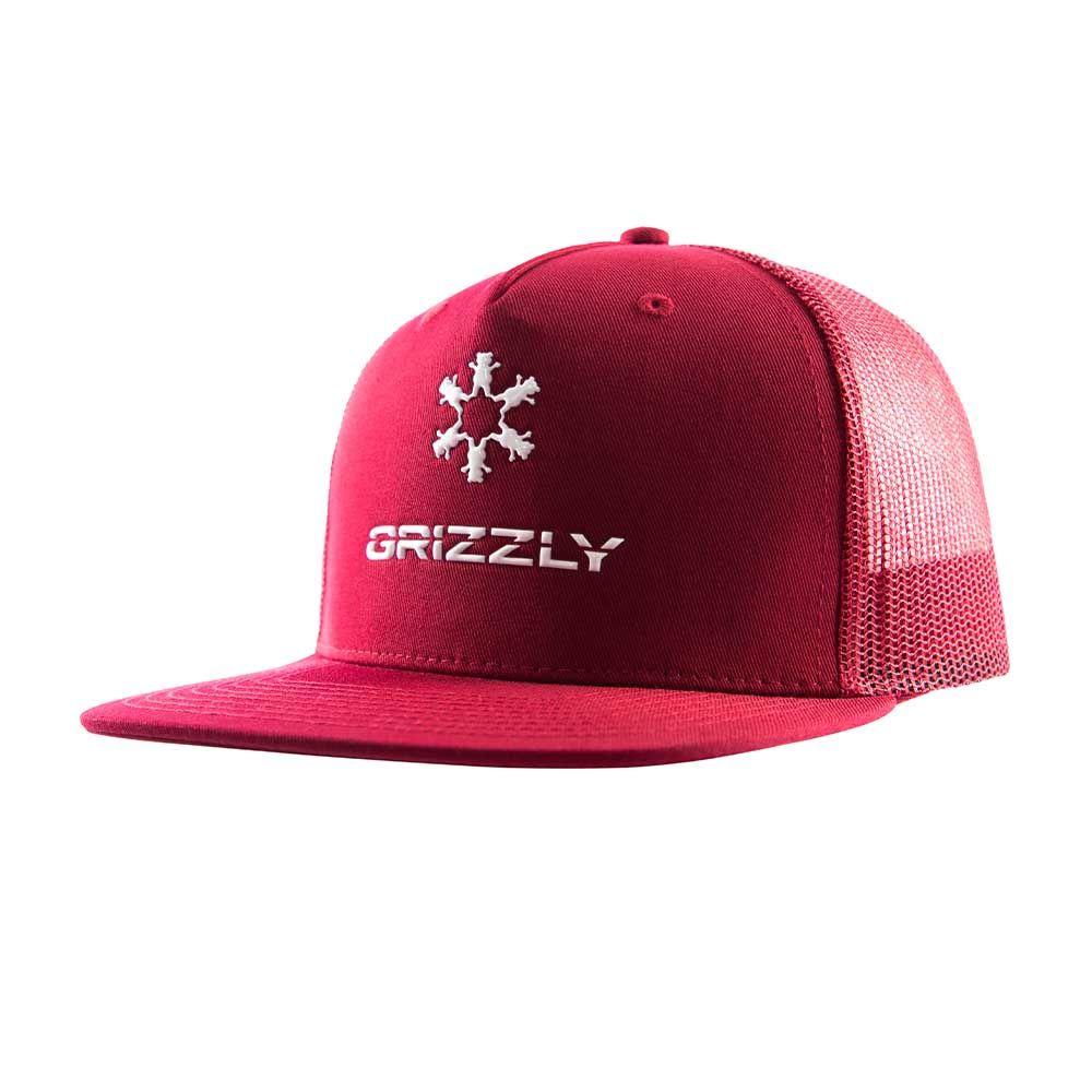 Gorro Trucker Outdoor Division Drift Hat Red Grizzly-1