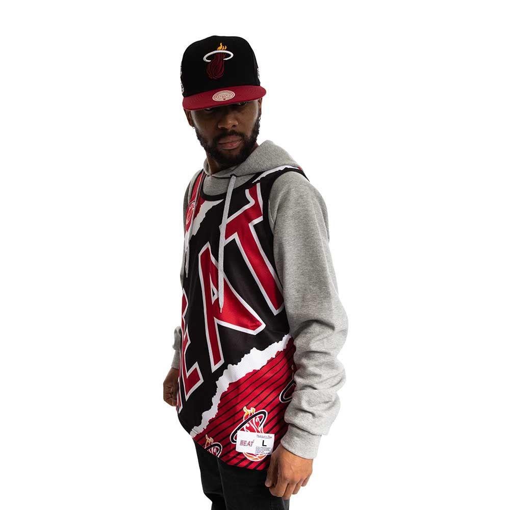 Polera Miami Heats Mitchell And Ness-2