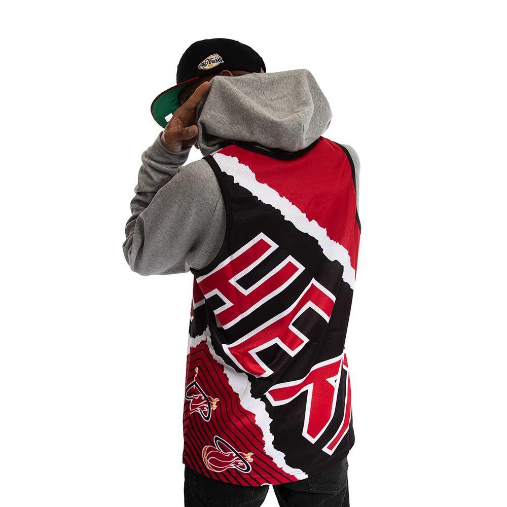 Polera Miami Heats Mitchell And Ness-3