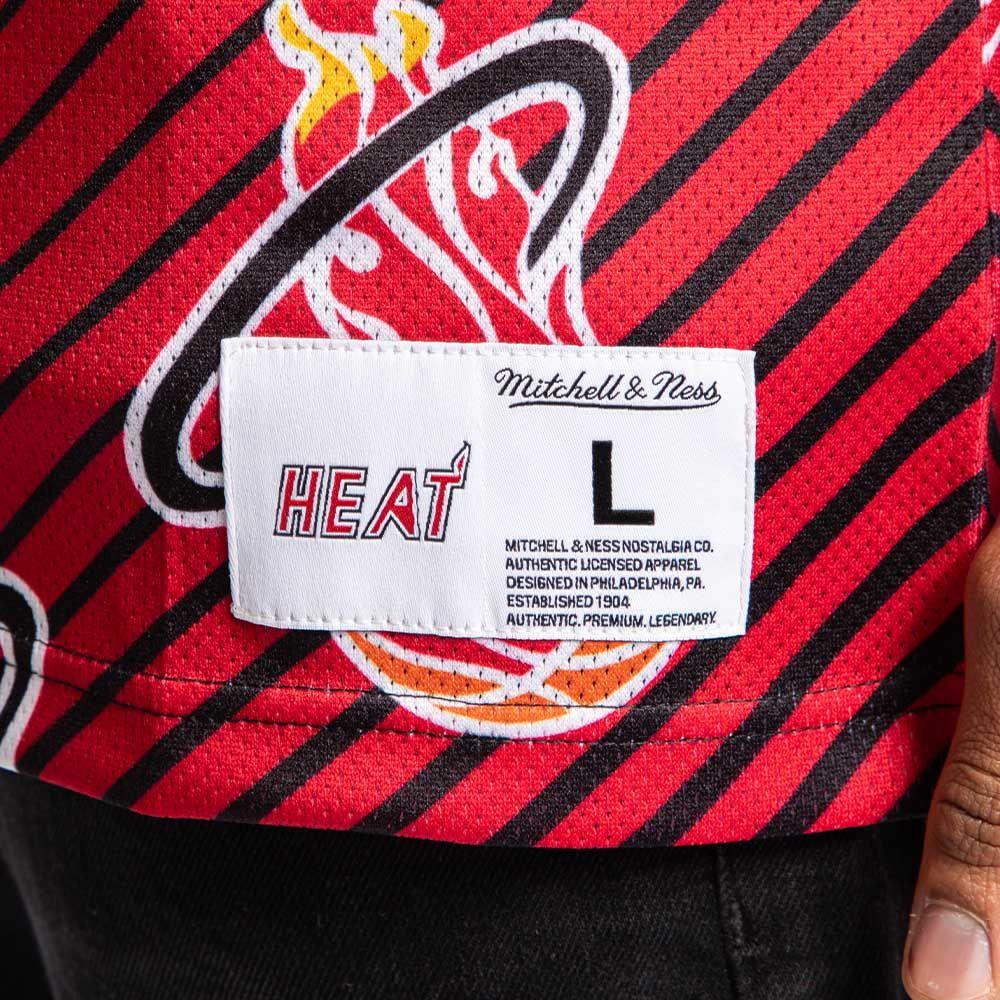 Polera Miami Heats Mitchell And Ness-4