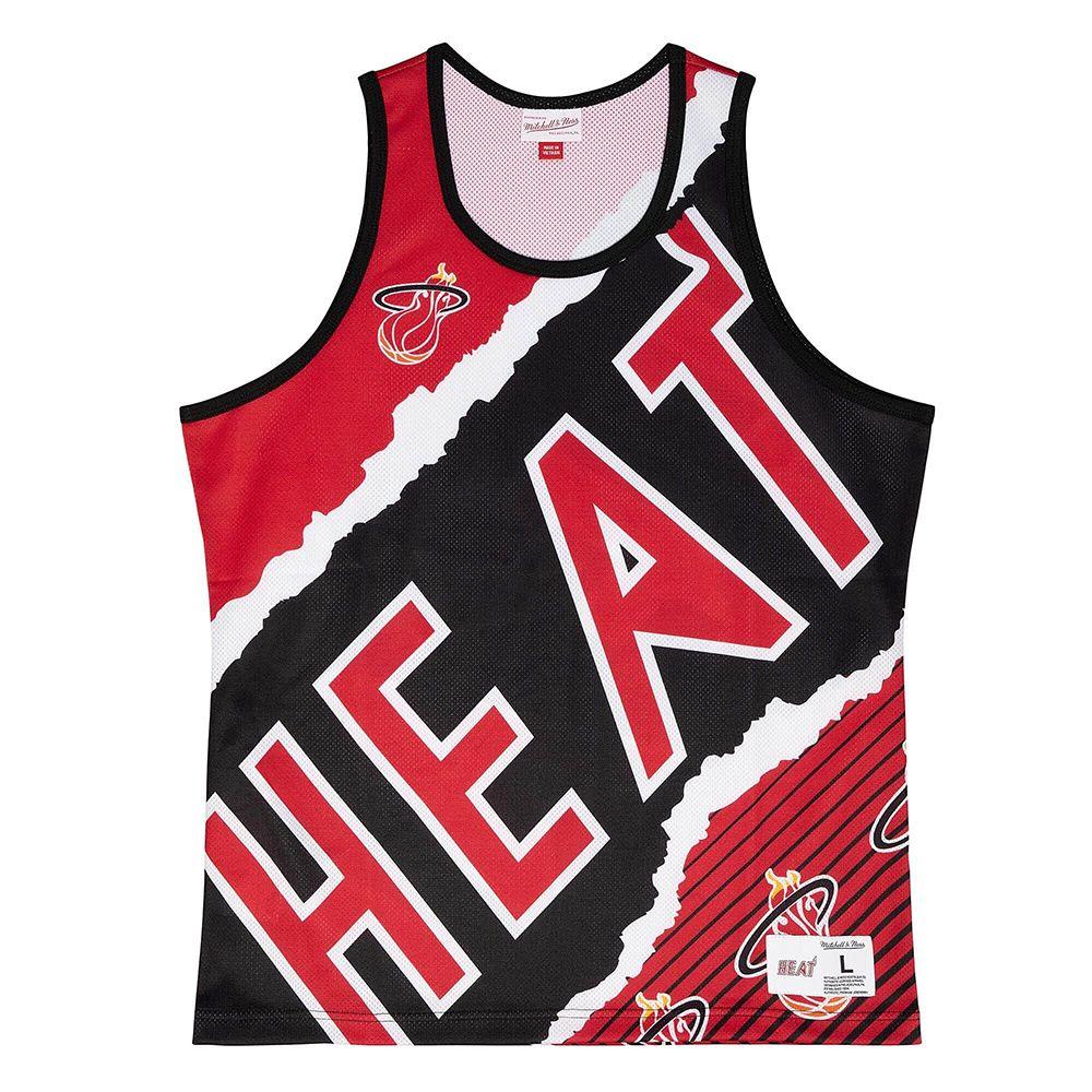 Polera Miami Heats Mitchell And Ness-6