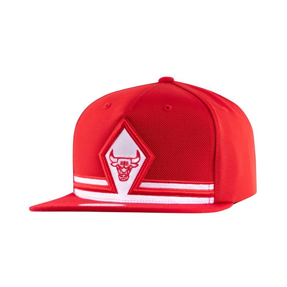 Gorro Chicago Bulls Diamond Rojo Mitchell And Ness-3