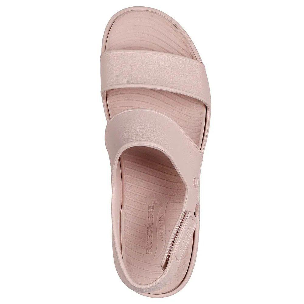 Sandalias Urbanas Mujer Skechers Arch Fit Upbeat Rosado-3