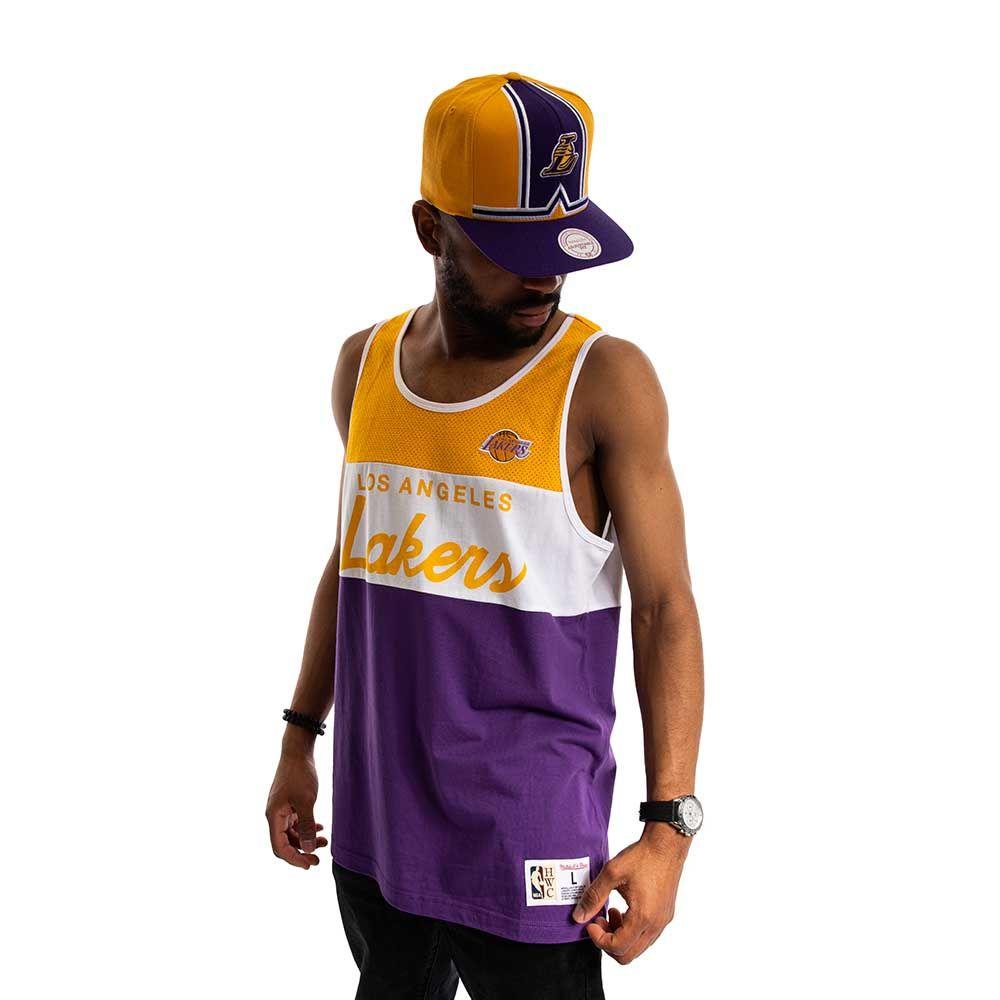 Polera Los Angeles Lakers Tank Top Mitchell And Ness-1