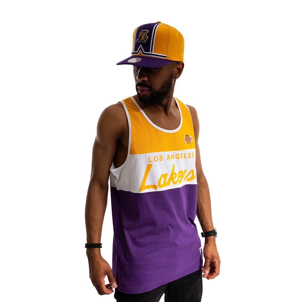 Polera Los Angeles Lakers Tank Top Mitchell And Ness-2